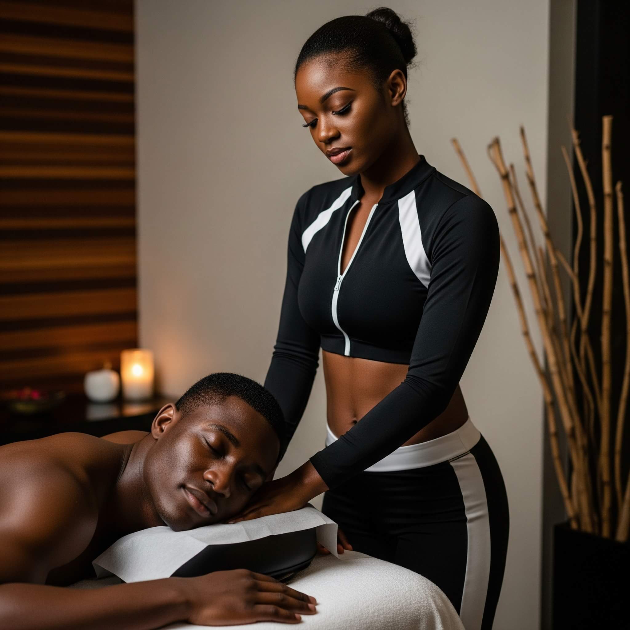 Professional spa treatment